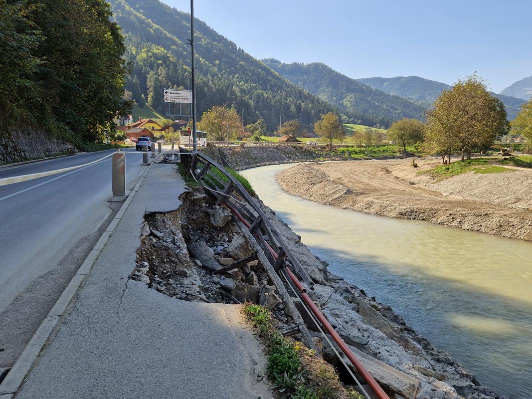 Posledice avgustovskih poplav na Ljubnem ob Savinji. Foto: MMC RTV SLO/Ksenja Tratnik
