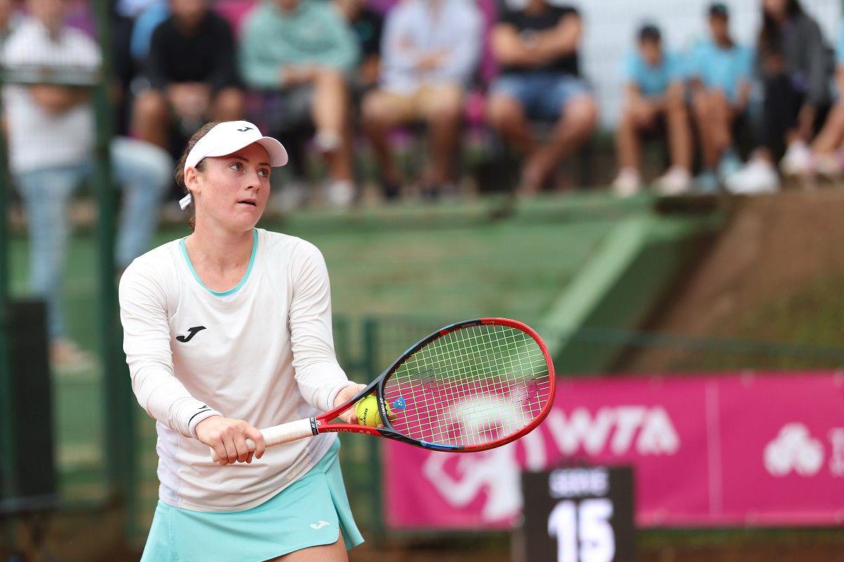 Tamara Zidanšek se je prebila v polfinale, v soboto bo njena nasprotnica 21-letna Turkinja Zeynep Sonmez, ki je na 177. mestu lestvice WTA. Foto: www.alesfevzer.com