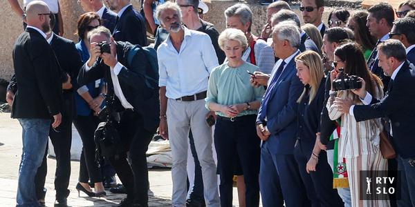 Ursula von der Leyen a Lampedusa: l’Italia può contare sull’Ue