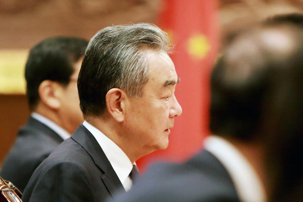 Chinese Foreign Minister Wang Yi will hold talks with his Russian counterpart Lavrov.  Photo: Reuters