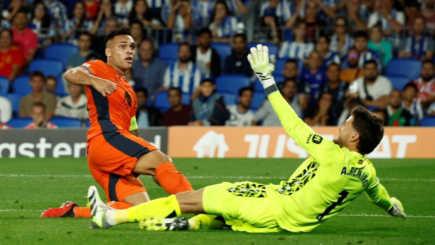 Lautaro Martinez je Interju v San Sebastianu rešil točko. Foto: Reuters
