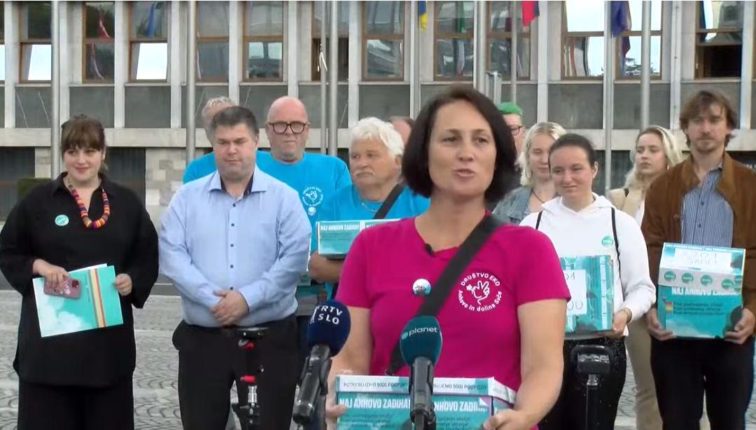 Podpisi za zakona o varstvu okolja: Čas je, da zdravje ljudi postavimo pred kapital