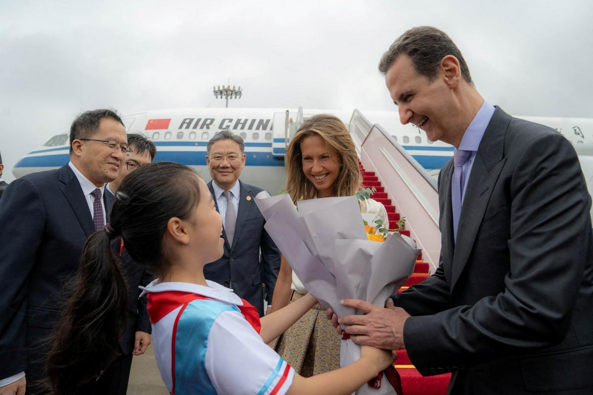 Asad je prvič po dveh desetletjih uradno obiskal Kitajsko. Foto: Reuters