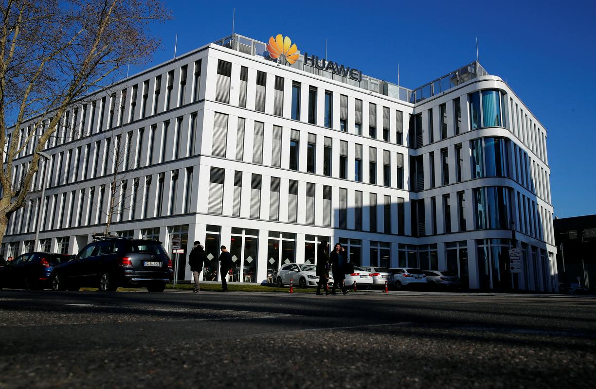 Huaweijev sedež v Düsseldorfu. Foto: Reuters