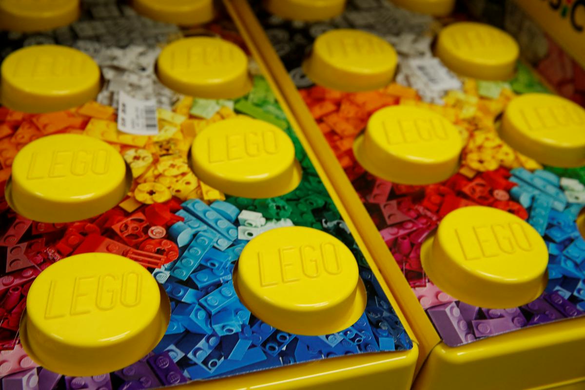 Lego uporablja plastiko ABS za približno 80 odstotkov svojih izdelkov. Foto: Reuters