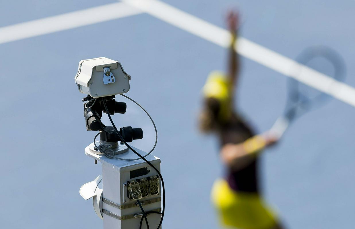 Tehnologija se je v tenisu izkazala za uspešno. Foto: EPA