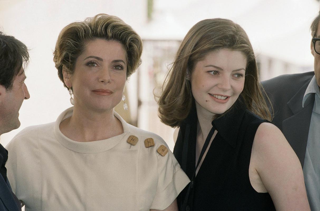 S hčerko Chiaro Mastroianni leta 1993. Foto: AP