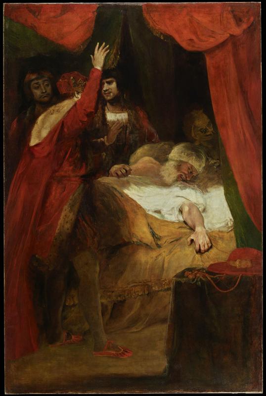 Restavrirana slika Joshua Reynoldsa Smrt kardinala Beauforta. Foto: ©National Trust