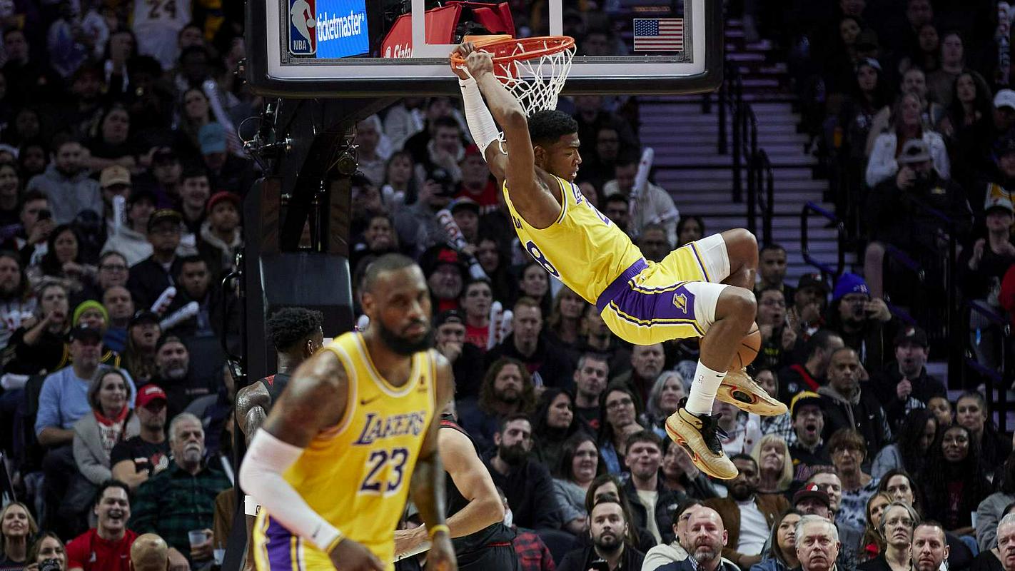 Lakersi so brez večjih težav zmagali v Portlandu. Foto: Reuters