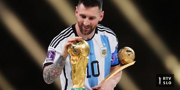 Les maillots de Messi de la Coupe du monde au Qatar mis aux enchères