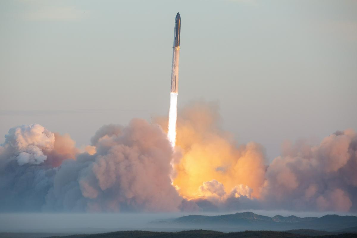 Vzlet. Foto: SpaceX