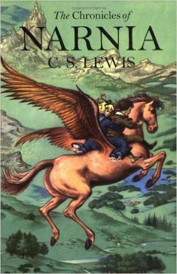 Naslovnica ene izmed knjig v seriji Zgodbe iz Narnije pisatelja C. S. Lewisa. Foto: Wikipedia