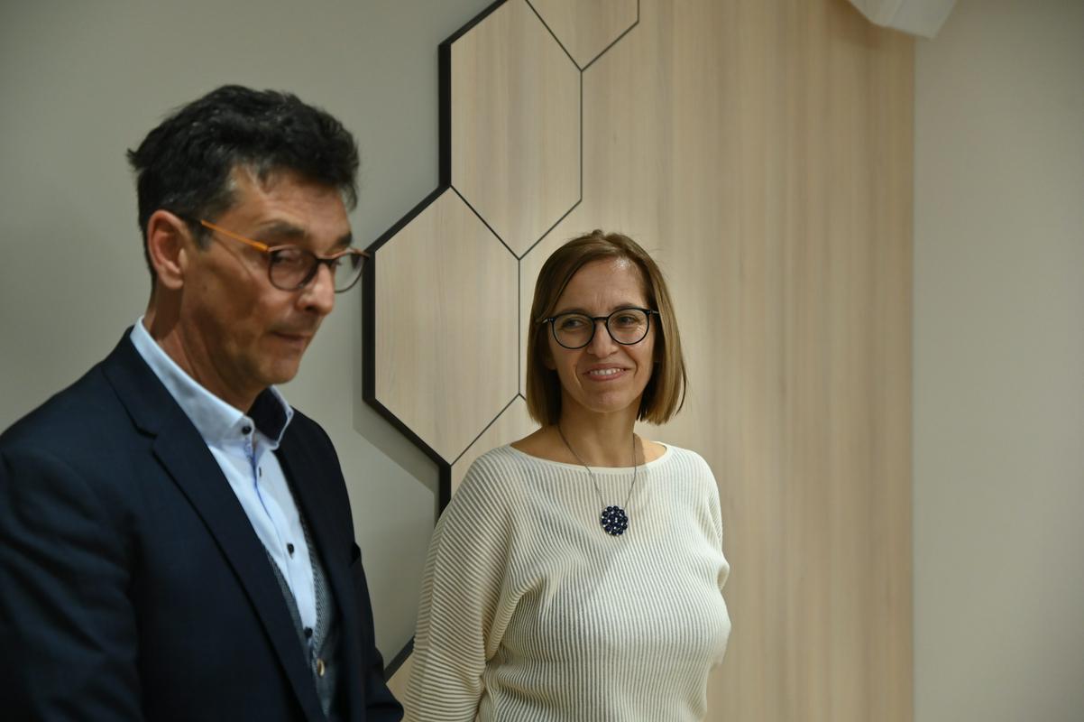 Peter Svetina in Valentina Prevolnik Rupel. Foto: BoBo/Žiga Živulović jr.