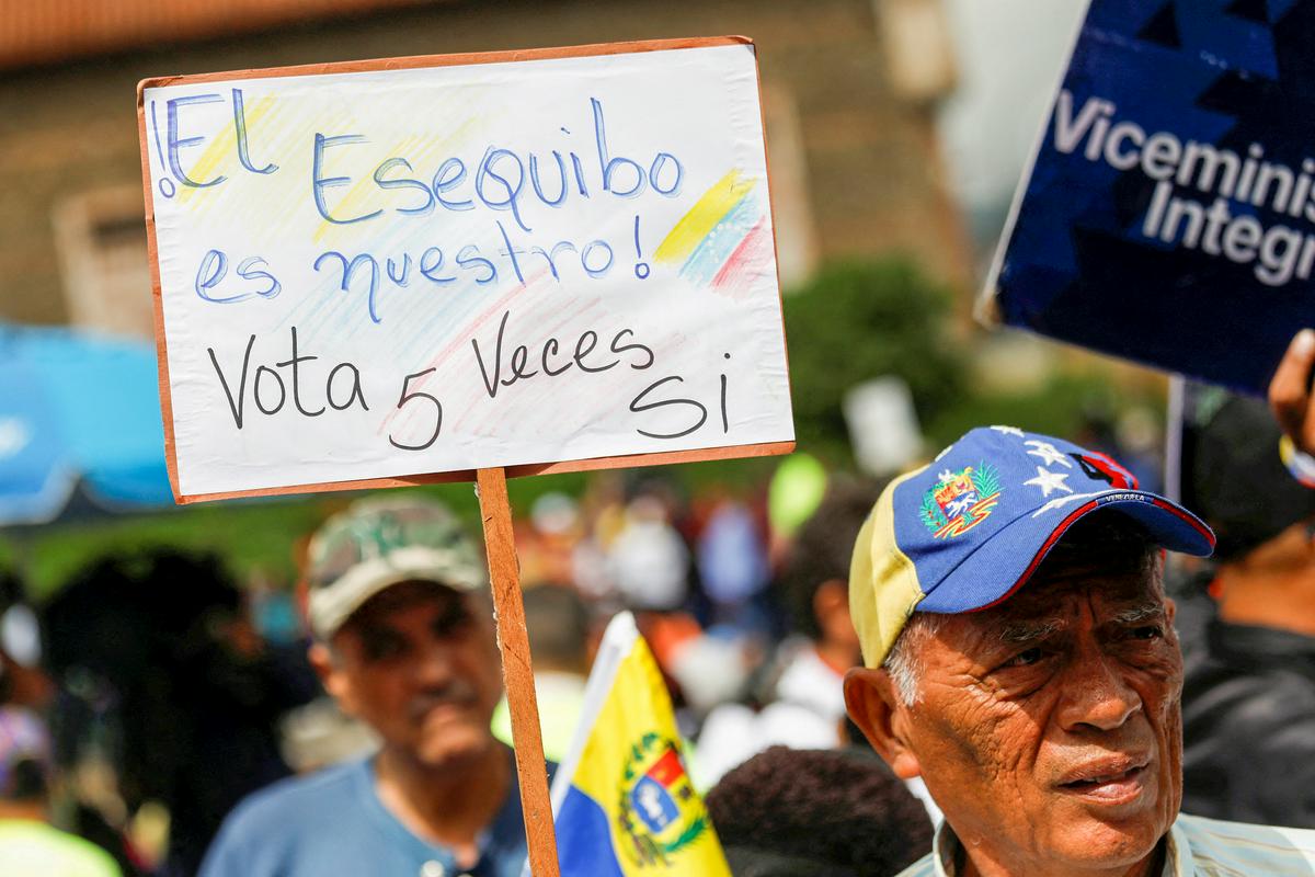 Gvajana označuje referendum za agresiven poskus priključitve njenega ozemlja Venezueli. Foto: Reuters