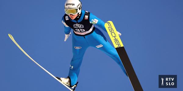 Ema Klinec est cinquième au grand saut de Lillehammer