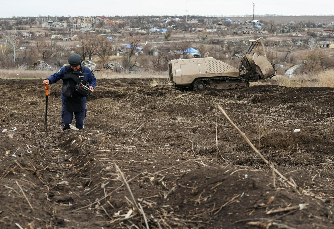 Vojna v Ukrajini traja že skoraj 22 mesecev. Foto: Reuters