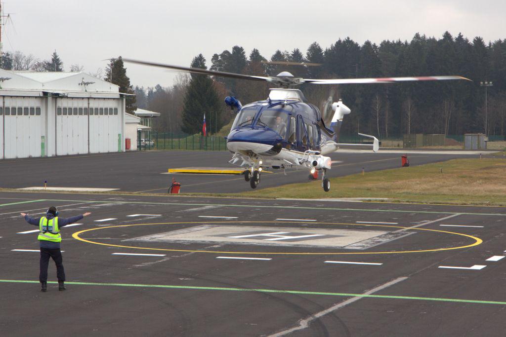 Novi helikopter bo policija v operativnih nalogah predvidoma lahko uporabljala v januarju. Foto: Policija