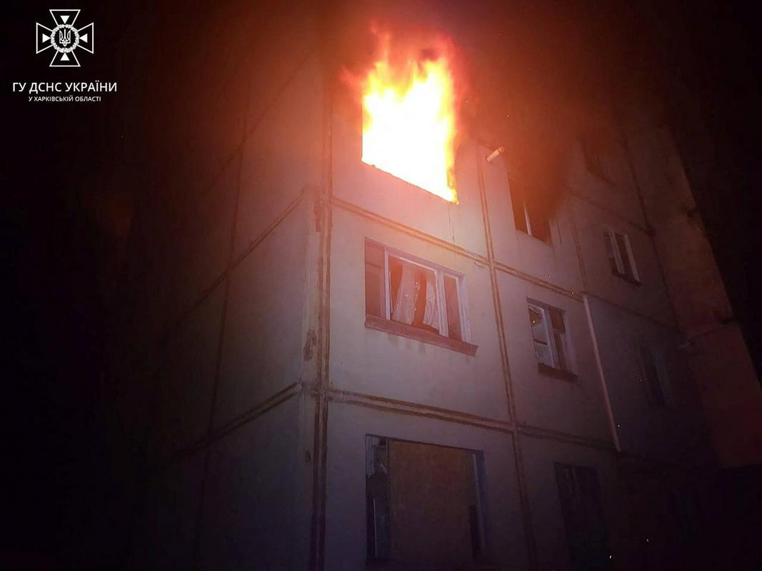 Posledice ruskega napada v Harkovu. Foto: Reuters