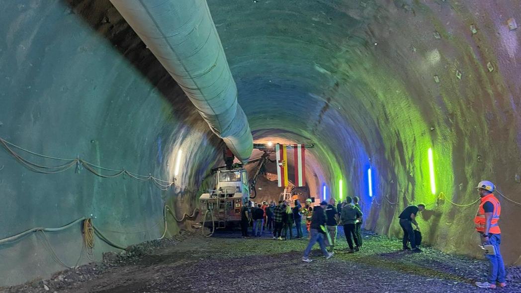 Preboj druge cevi predora pod Karavankami