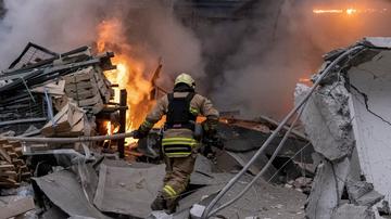 Ruske sile izvedle najsilovitejše zračne napade na Ukrajino od začetka vojne