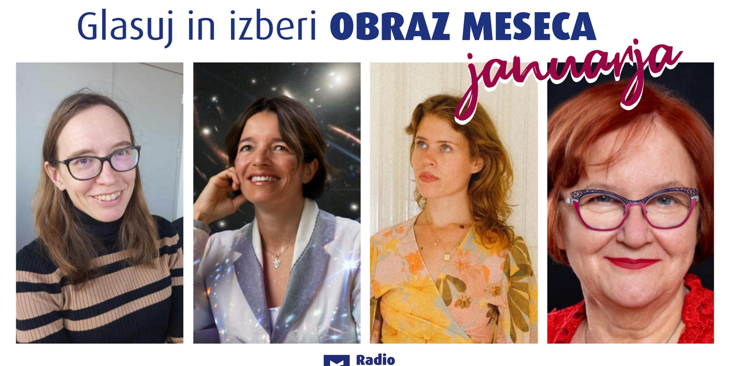 Od leve proti desni: Kristina Dolinar Pavlič, Maruša Bradač, Alja Horvat in Milena Pivec. Foto: Radio Maribor/Manuela Horvat
