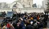 V moskovski cerkvi se je začela pogrebna slovesnost za Aleksejem Navalnim