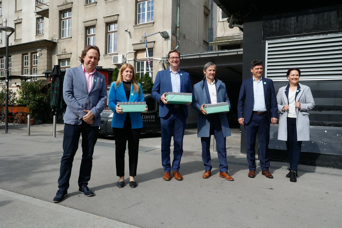 Vesna - zelena stranka vložila kandidatno listo za evropske volitve, nosilec je Vladimir Prebilič