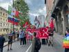 Bandiere rosse e jugoslave: il 