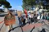 Protestniki: Ne orožju skozi Luko Koper