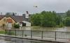 Velik del južne Nemčije zajele poplave. Ljudi reševali tudi s helikopterjem.