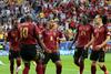 Belgija z zmago nad Romunijo poskrbela za izjemno napet zadnji krog