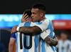 Lautaro Martinez z golom v 88. minuti popeljal Argentino v četrtfinale