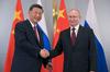 Ši podprl članstvo Kazahstana v skupini BRICS. S Putinom govoril o Ukrajini in plinovodu.