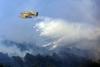 Na Trstelju izbruhnil požar, v zraku prvič tudi slovenska letala za gašenje – naselja niso ogrožena