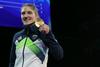 Andreja Leški regala alla Slovenia la medaglia d'oro nel judo