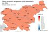 Julij je bil temperaturno nadpovprečen in podpovprečno namočen