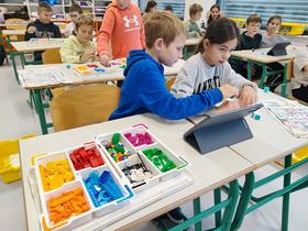 Robotika na OŠ Nove Fužine. Foto: Tanja Mojzer