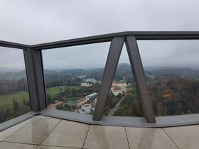 Razgled iz stolpa Kristal v Rogaški Slatini Foto: Tanja Mojzer