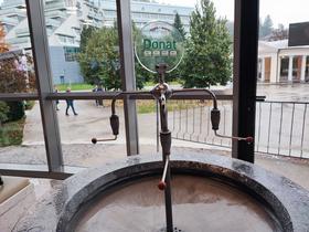 Medical Center, prostor za pitje mineralne vode Donat. Foto: Tanja Mojzer