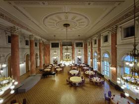 Kristalna palača v Grand Hotel Rogaška v Rogaški Slatini. Foto: Tanja Mojzer