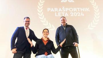 Parašportnik leta 2025: prenos prireditve ob 17.00 na MMC TV
