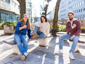 Andreja Leški, Gaja Filač in Leopold I. Foto: SOJ RTV SLO/Adrian Pregelj