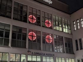 Na II. gimnaziji Maribor smo posneli tudi videspot za himno kampanje, pesem Leopolda I. z naslovom Na glas. Foto: SOJ RTV SLO