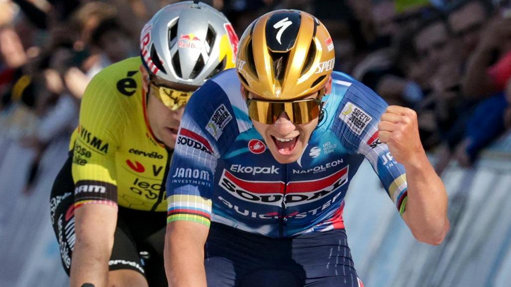 Evenepoel lahko v nedeljo združi redek dvojček