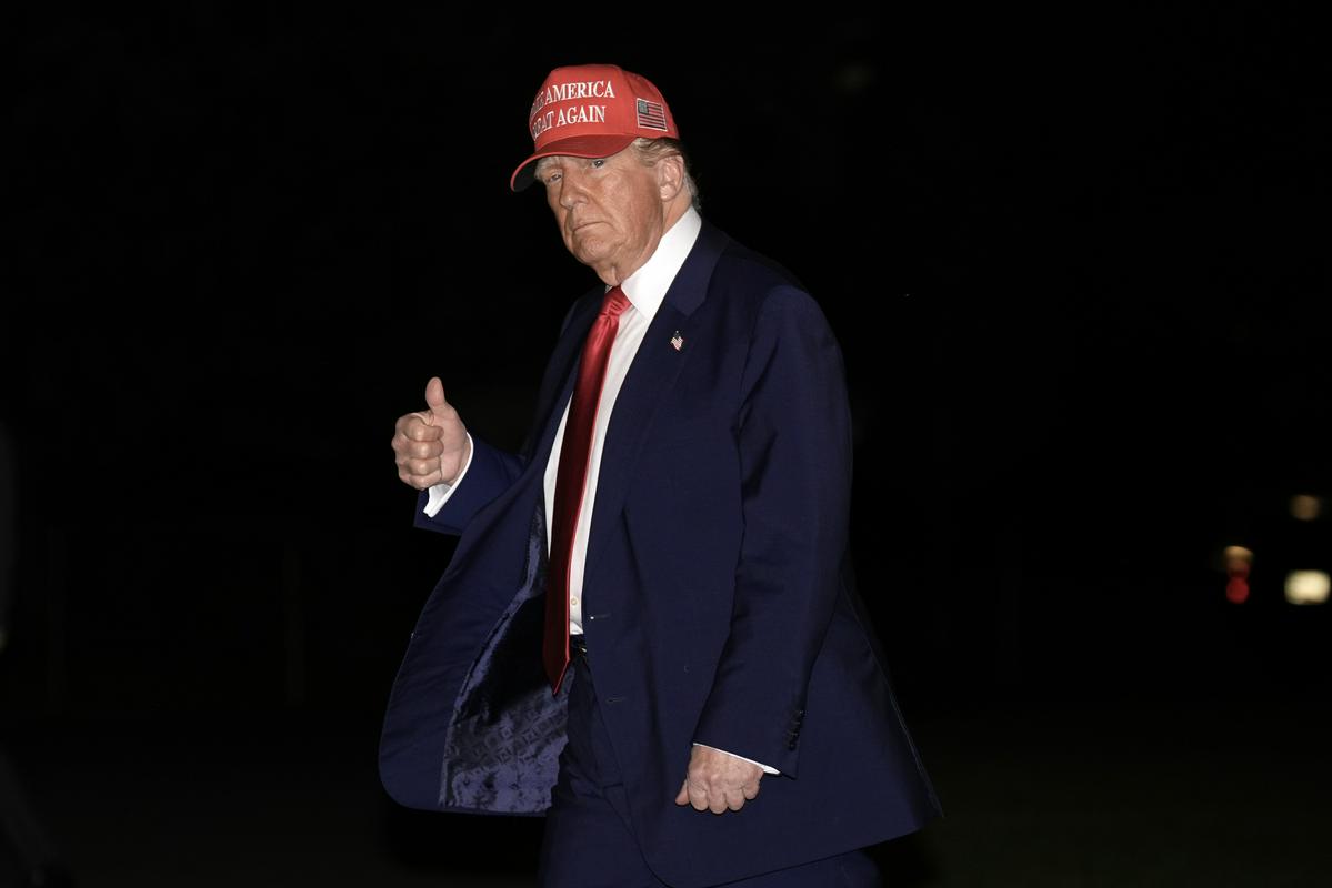Predsednik ZDA Donald Trump. Foto: EPA Predsednik ZDA Donald Trump. Foto: EPA
