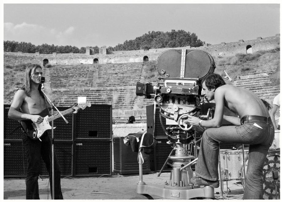David Gilmour med snemanjem. Foto: IMDb David Gilmour med snemanjem. Foto: IMDb