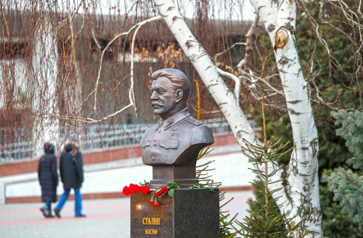 Kip Stalina v Volgogradu. Foto: Reuters Kip Stalina v Volgogradu. Foto: Reuters