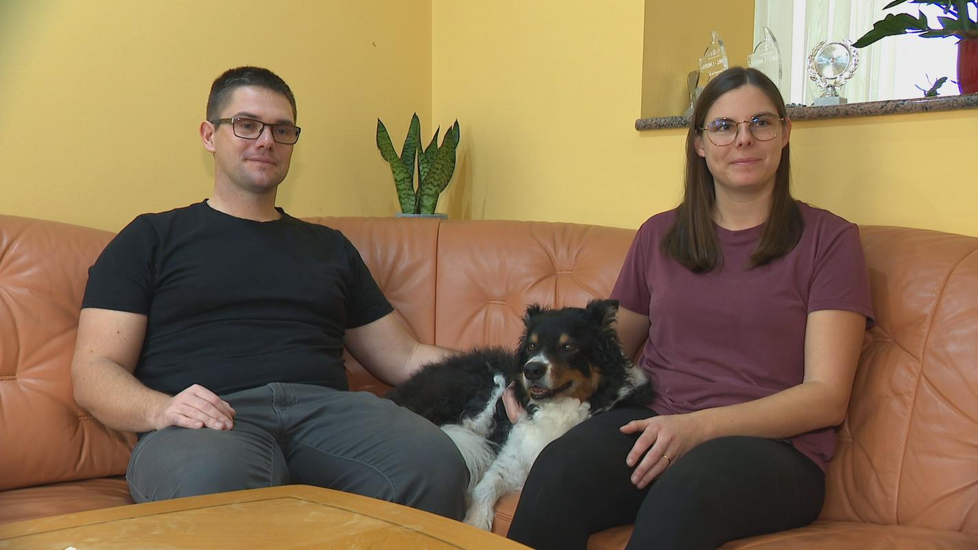 Primož in Janja Gams sta se spoznala v gimnazijski letih in se po študiju v Ljubljani vrnila v domače kraje. Foto: Televizija Slovenija Primož in Janja Gams sta se spoznala v gimnazijski letih in se po študiju v Ljubljani vrnila v domače kraje. Foto: Televizija Slovenija