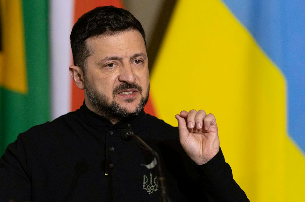 Ukrajinski predsednik Volodimir Zelenski. Foto: EPA Ukrajinski predsednik Volodimir Zelenski. Foto: EPA