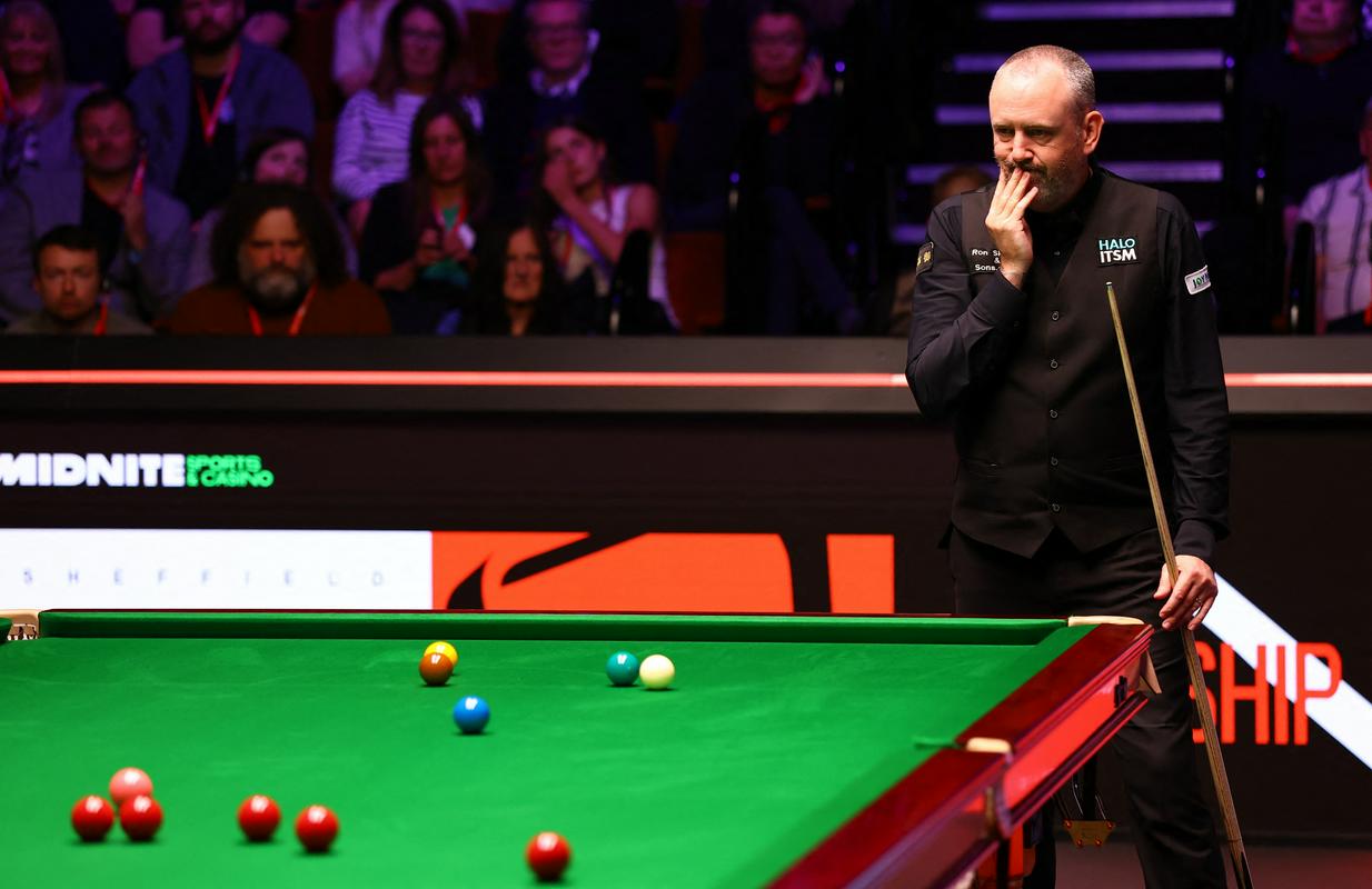 Mark Williams je pred res težko nalogo. Foto: Reuters Mark Williams je pred res težko nalogo. Foto: Reuters